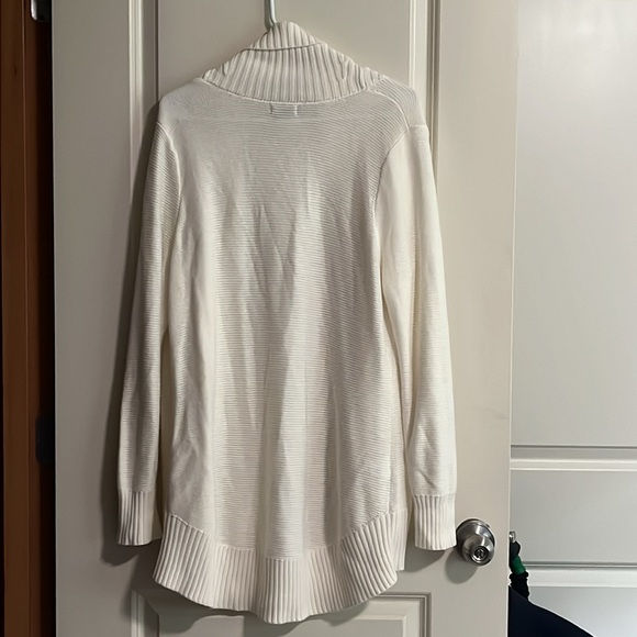 XL Eddie Bauer Cardigan Off White - Picture 4 of 6
